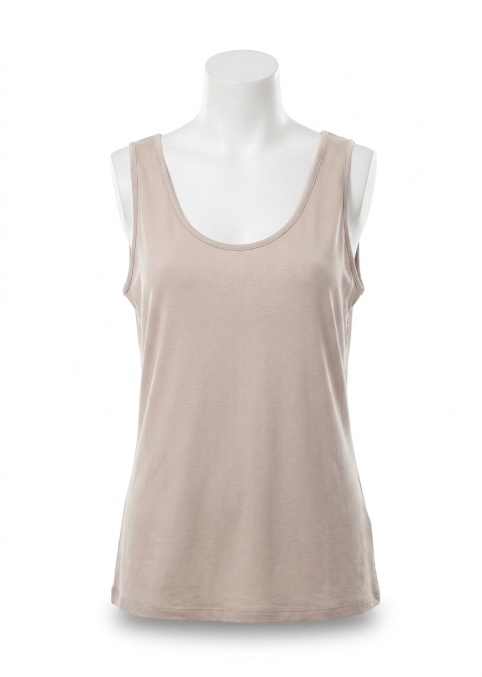NEW ANGEL bra-friendly tank top in sand